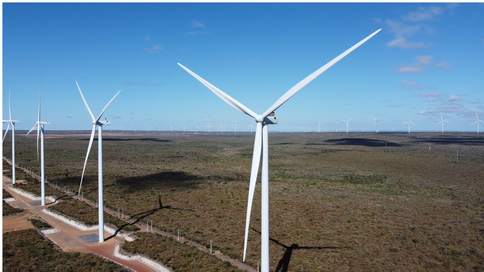Aerogeradores em área ambiental